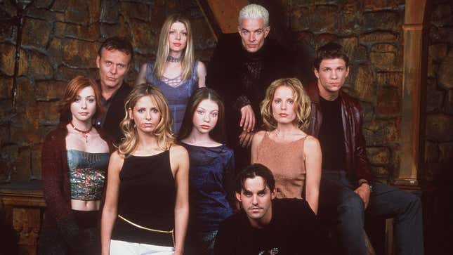The cast of Buffy The Vampire Slayer